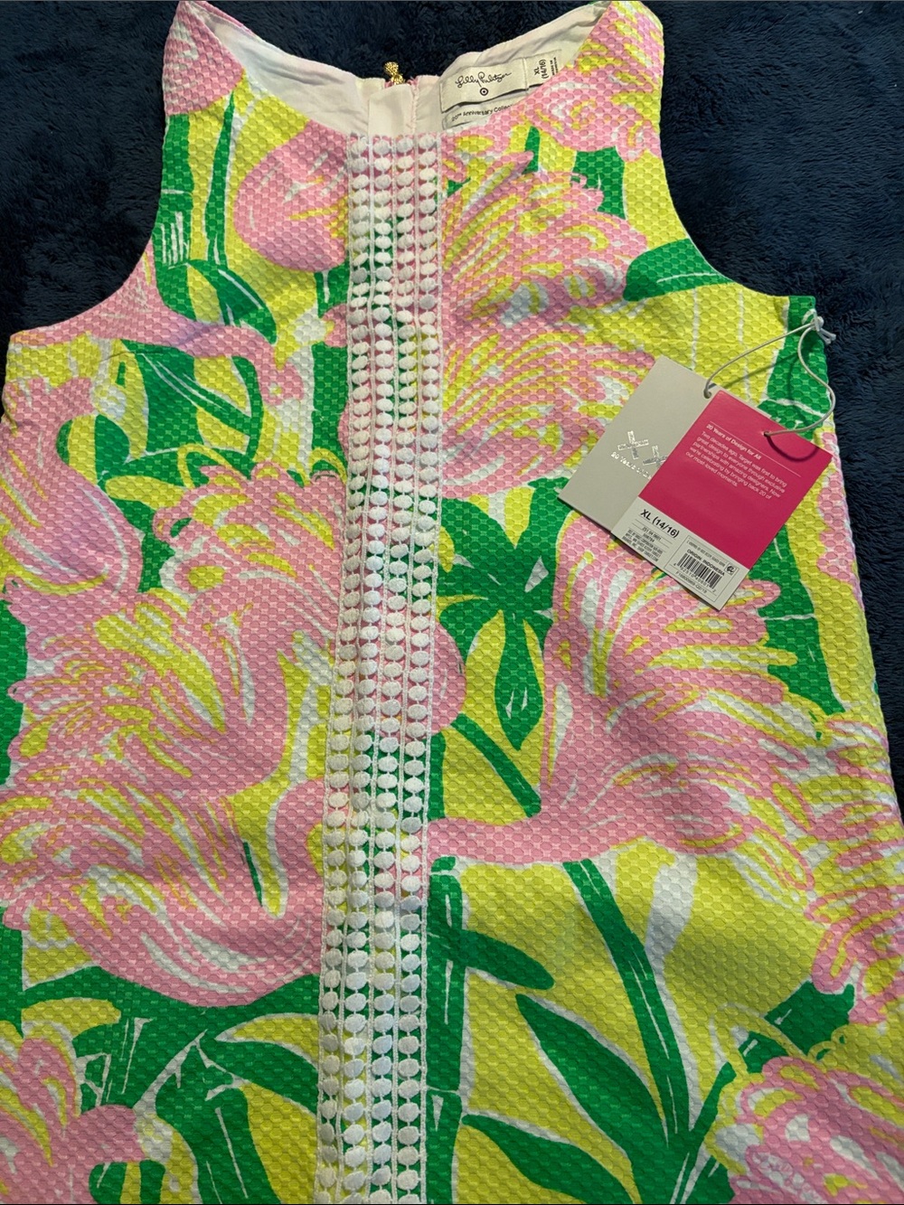 Lilly Pulitzer forTarget Bright Floral Textured Shift Dress
